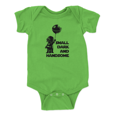 Small Dark And Handsome Star Wars Baby