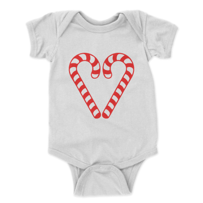 Candy Cane Christmas Heart