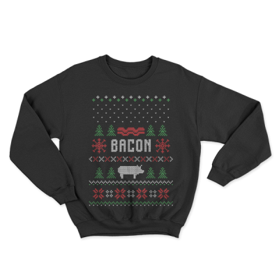 Ugly Christmas Bacon Lover