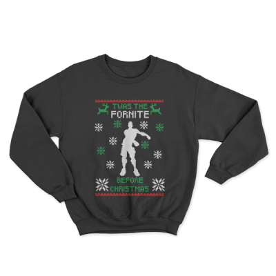 Ugly Christmas Twas The Fornite