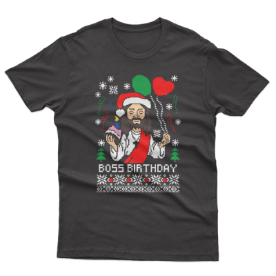 Ugly Christmas Boss Birthday