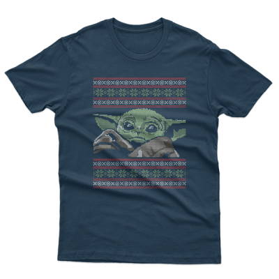 Ugly Christmas Baby Yoda Mandalorian