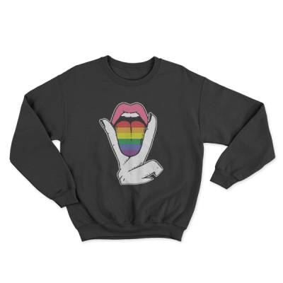 LGBT Pride Lesbian Tongue