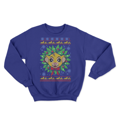 Ugly Christmas Simba The Lion King