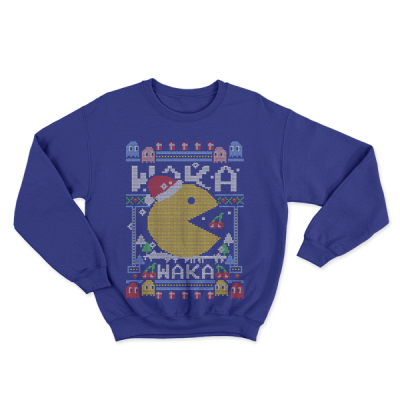 Ugly Christmas Waka Waka Pacman