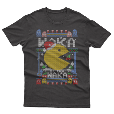Ugly Christmas Waka Waka Pacman