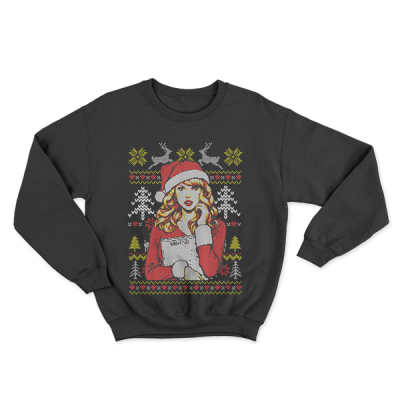 Ugly Christmas Taylor Swift Santa Is A Woman