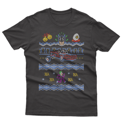 Ugly Christmas Batman Retro