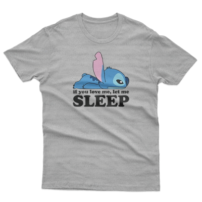 Stitch, If You Love Me Let Me Sleep, Cute Stitch
