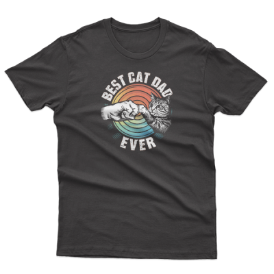 Best Cat Dad Ever, Design 1