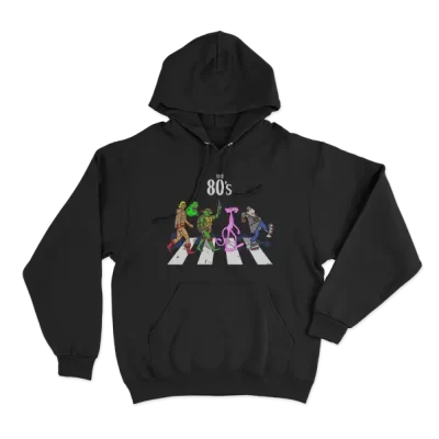 The 80's Slimer Raphael Pink Panther and Inspector Gadget Crossing Abbey Road