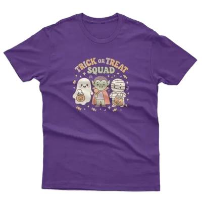 Trick or Treat Squad, Pastel Halloween Ghost Vampire Mummy