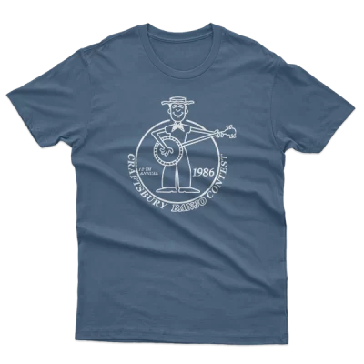 Craftsbury Banjo Contest 1986, Dustin's Shirt, Stranger Things