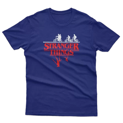 Stranger Things Group Shot Bike Ride Upside Down