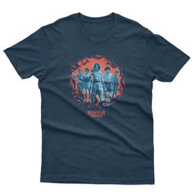 Stranger Things Characters Graphic Design