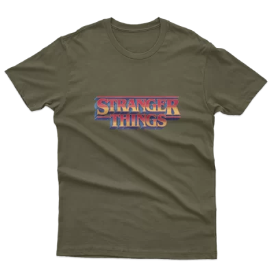 Stranger Things Season 5 80's Style Logo