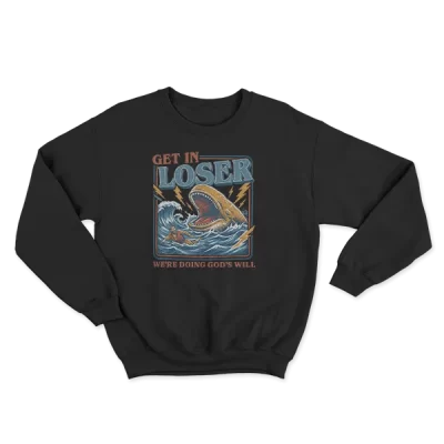 Get In Loser Were Doing Gods Will, Retro Jonah and the Whale