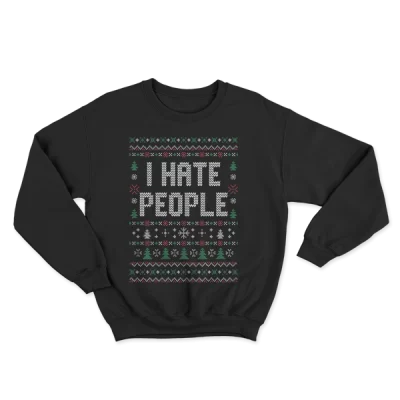 Ugly Christmas I Hate People