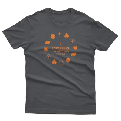 BTS Permission To Dance On Stage Circular Design