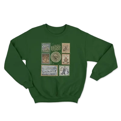 LOT Rings Inspired Reading, The Shire Stamps Design