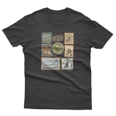 LOT Rings Inspired Reading, The Shire Stamps Design