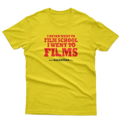 I Never Went To Film School I Went To Films, Tarantino