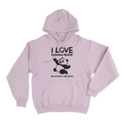 Panda Bear I Love Morning People And Morning And People, Funny Panda