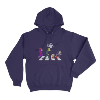 The Bads on Abbey Road, Dastardly Mr. Burns Stewie Gargamel, Wacky Races Simpsons Family Guy Smurfs