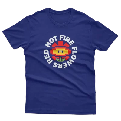 Red Hot Fire Flowers Super Mario